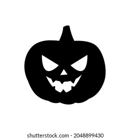 Pumpkin icon vector. Halloween illustration sign. pumpkin faces symbol or logo.
