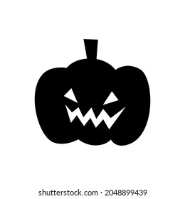 Pumpkin icon vector. Halloween illustration sign. pumpkin faces symbol or logo.