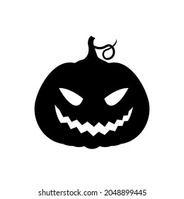 Pumpkin icon vector. Halloween illustration sign. pumpkin faces symbol or logo.