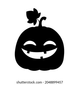 Pumpkin icon vector. Halloween illustration sign. pumpkin faces symbol or logo.