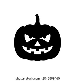 Pumpkin icon vector. Halloween illustration sign. pumpkin faces symbol or logo.