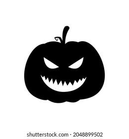 Pumpkin icon vector. Halloween illustration sign. pumpkin faces symbol or logo.
