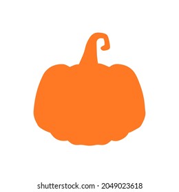 Vector de icono de calabaza. Signo de ilustración de Halloween. símbolo o logotipo de zucchini.
