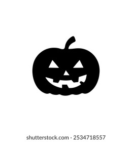 Pumpkin icon vector. Halloween illustration sign. pumpkin faces symbol or logo.