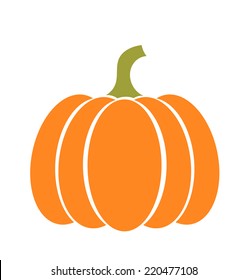 Pumpkin icon  Vector illustration