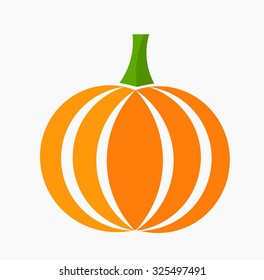 Pumpkin icon. Vector illustration