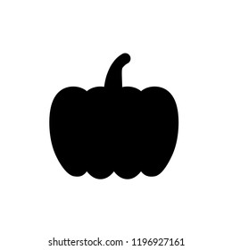 Pumpkin icon, vector illustration. Flat design style. Vector pumpkin icon illustration isolated on white background, pumpkin icon Eps10. pumpkin icons graphic design vector symbols.
