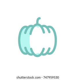 pumpkin icon vector. pumpkin icon modern style design
