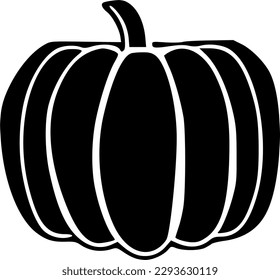 pumpkin icon vector symbol design illustration