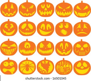 Pumpkin Icon Vectors