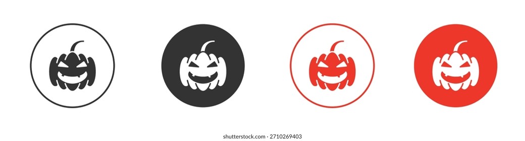 Icono de calabaza. diseño de Vector de Web