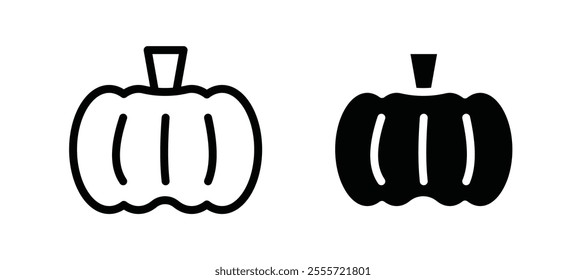 Pumpkin icons for web ui designs