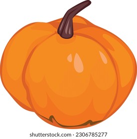 Kürbis-Illustration