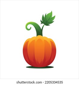 Pumpkin illustration template designs vector