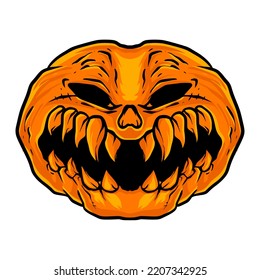 
pumpkin illustration vector halloween design art digital drawing
