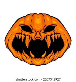 
pumpkin illustration vector halloween design art digital drawing