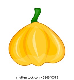 Pumpkin isolated on white background