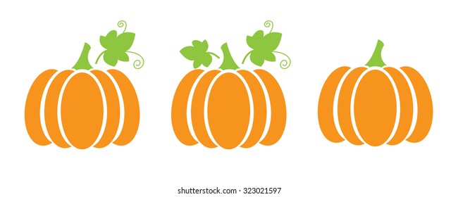 Pumpkin isolated on white background