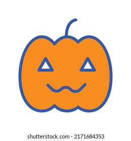 Pumpkin Isolated Vector icon which can easily modify or edit

