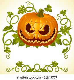 Pumpkin Jack vintage pattern