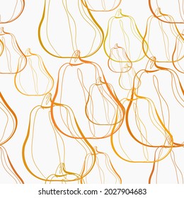 pumpkin juicy fruit vector seamless bright pattern multicolor