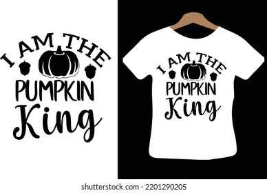 I Am The Pumpkin King Svg Design