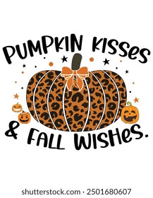 Pumpkin Kisses and Fall wishes, Scary Dark Moon Night, vintage retro grave cat Bat Pumpkin, Halloween Night, Halloween Pumpkin, Happy Halloween shirt print template, Pumpkin Halloween