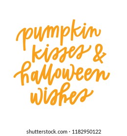 Pumpkin Kisses and Halloween Wishes