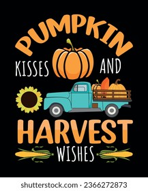 Pumpkin kisses and harvest wishes