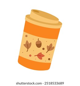 Pumpkin latte on the go