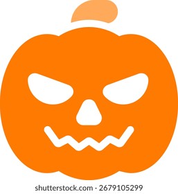 Diseño de icono de estilo de línea de calabaza