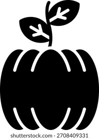 Kürbis Linie Vektor Icon Design