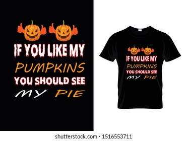 Pumpkin Mask - Halloween T-Shirt Design
