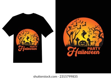 Pumpkin monster illustration for halloween , Vector halloween soccer tournament poster, Vector best trendy halloween t-shirt design , Halloween t-shirt design 2022.