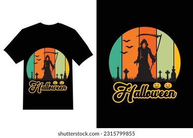 Pumpkin monster illustration for halloween , Vector halloween soccer tournament poster, Vector best trendy halloween t-shirt design , Halloween t-shirt design 2022.