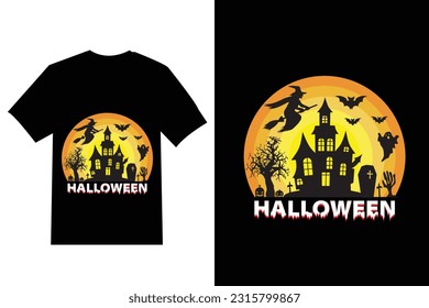 Pumpkin monster illustration for halloween , Vector halloween soccer tournament poster, Vector best trendy halloween t-shirt design , Halloween t-shirt design 2022.