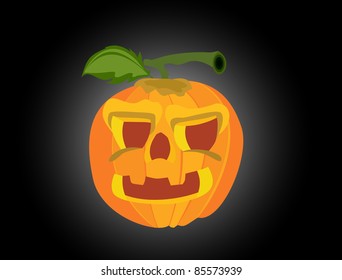 Pumpkin on  Halloween