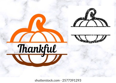 Pumpkin Outline Cut out Monogram, Fall design Vector, Autumn Vector Design, Thanksgiving Vector Design, stock illustration
#01