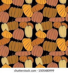 Pumpkin pattern for the holiday