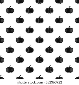 Pumpkin pattern. Simple illustration of pumpkin vector pattern for web