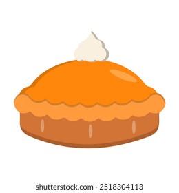 Pastel de calabaza con capas y crema
Ilustración vectorial de pastel de calabaza, incluyendo rebanadas de nata, pastel cubierto y pastel entero. Adecuado para una variedad de propósitos, como productos impresos