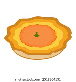 Pastel de calabaza con capas y crema
Ilustración vectorial de pastel de calabaza, incluyendo rebanadas de nata, pastel cubierto y pastel entero. Adecuado para una variedad de propósitos, como productos impresos