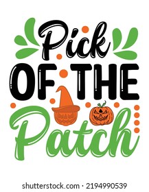Pumpkin Quotes SVG Design Vector