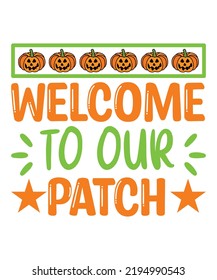 Pumpkin Quotes SVG Design Vector