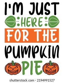Pumpkin Quotes SVG Design Vector