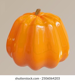 pumpkin sale 3d vector autumn holiday halloween