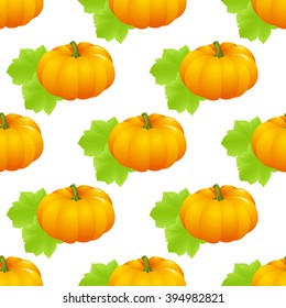 pumpkin seamless isolated