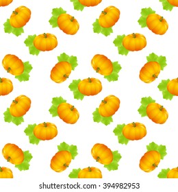 pumpkin seamless isolated
