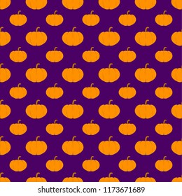 Pumpkin seamless pattern