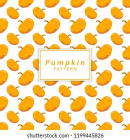 Pumpkin seamless pattern